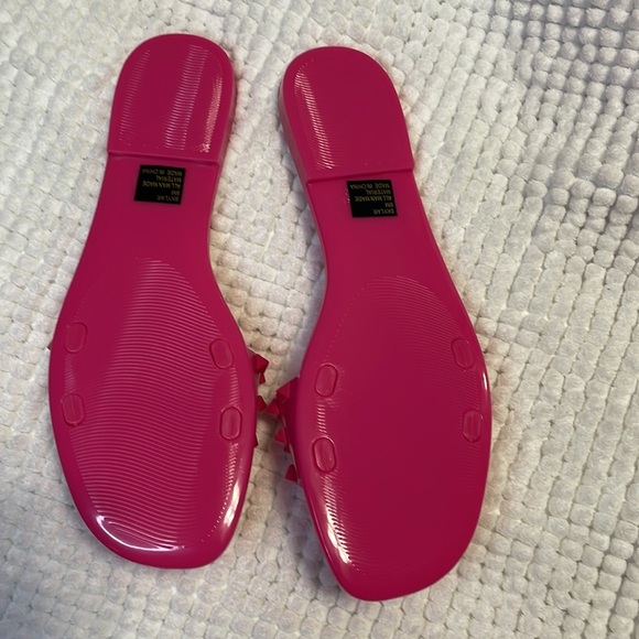 2 size 9 brand new jelly sandals light blue and hot pink - Picture 4 of 6